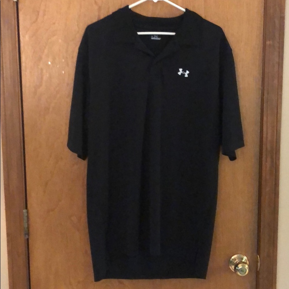 Black Under Armour Polo